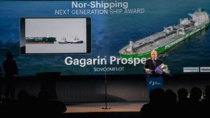 300 Nor Shipping 2019 Next Generation Ship Award Winner   Sovcomflot's Gagarin Prospect